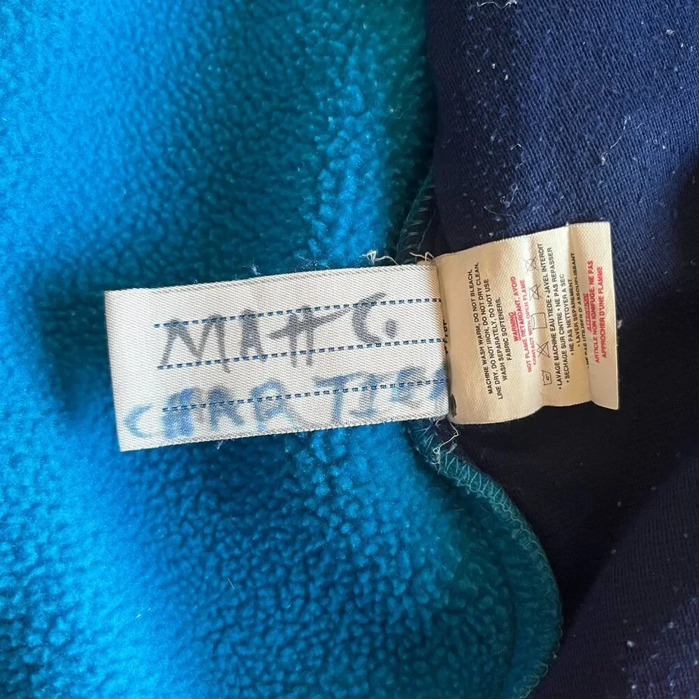Patagonia vintage Made in the USA blue fleece 5